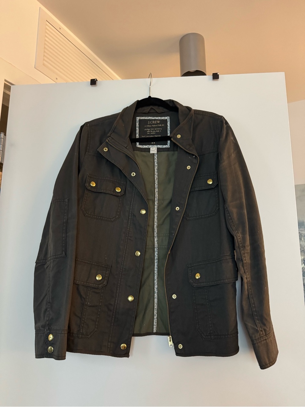 J. Crew Women’s Utility Jacket in Dark Olive